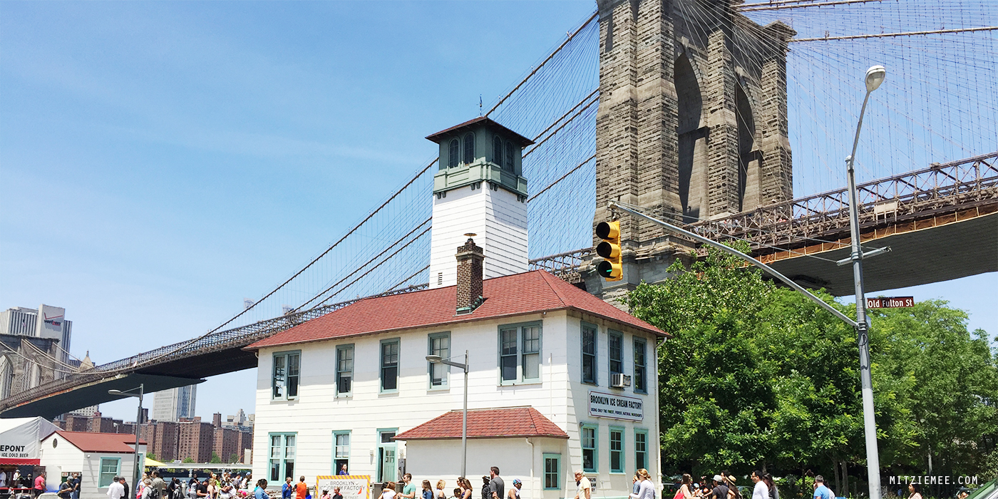 Brooklyn Ice Cream Factory New York Guide Mitzie Mee