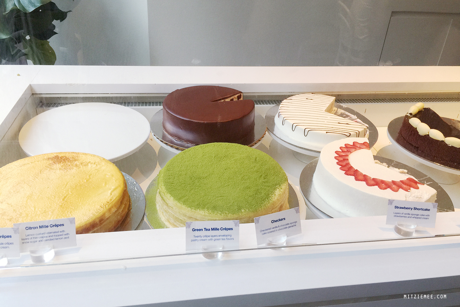 New York Mille Crêpes Cake at Lady M Bryant Park New York Blog