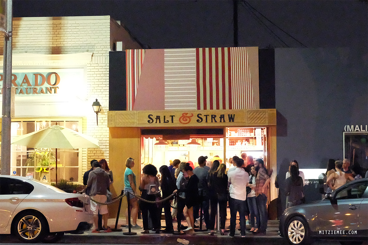 Salt & Straw Ice Cream Shop Los Angeles Guide Mitzie Mee