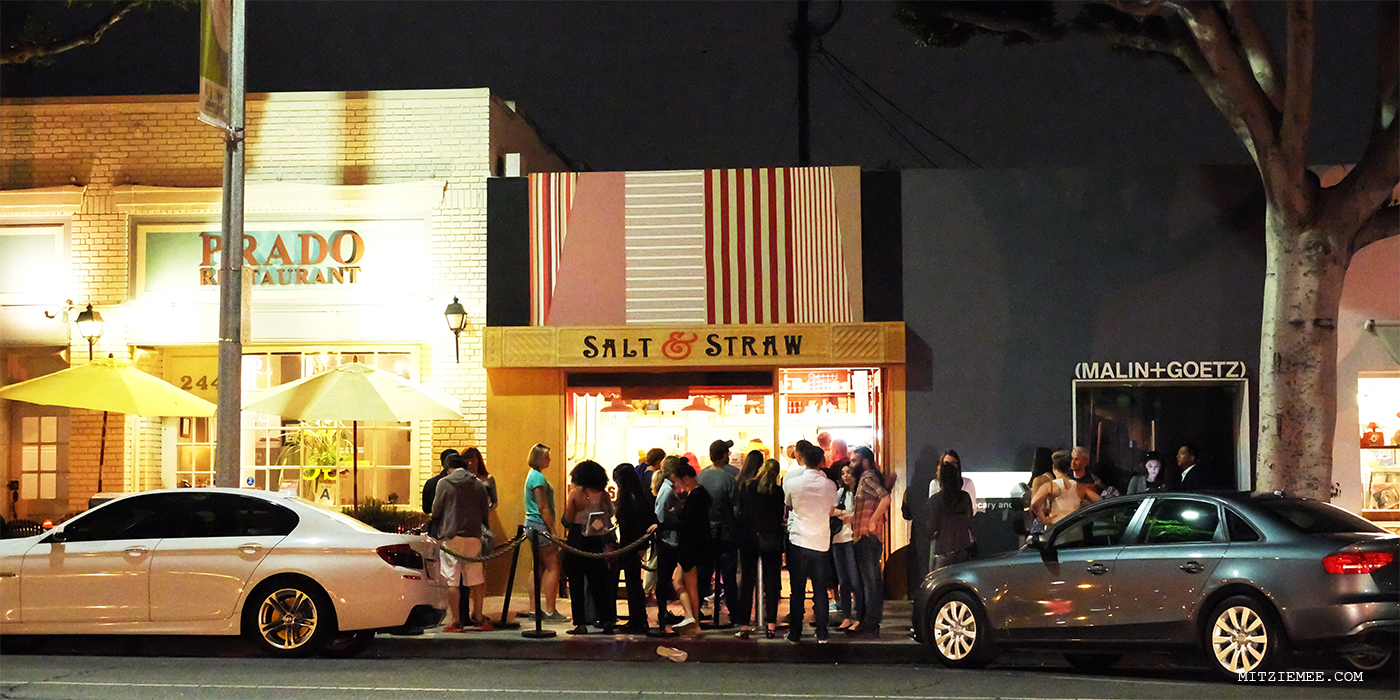 Salt & Straw Ice Cream Shop Los Angeles Guide Mitzie Mee