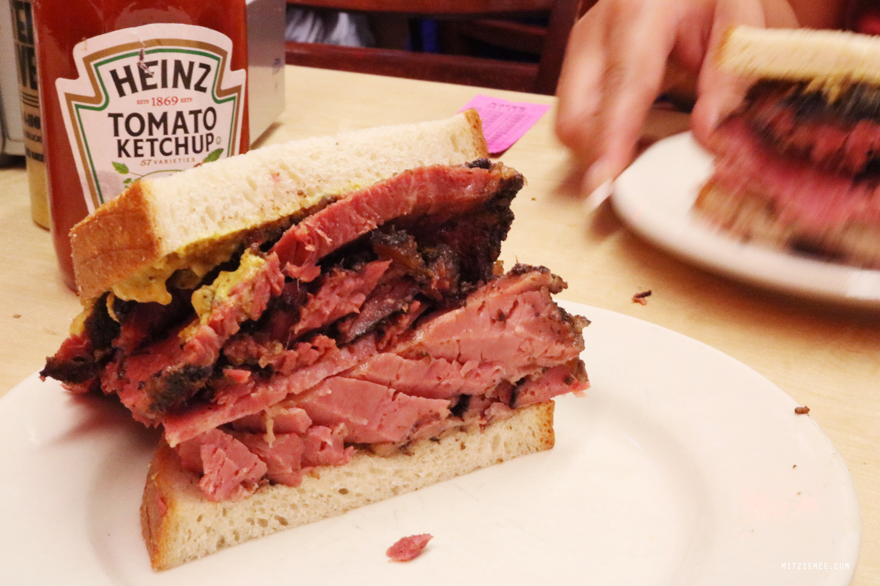 The Pastrami Sandwich at Katz's Delicatessen New York Guide Travel